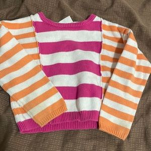 👶🏻5/$16 crazy 8 striped sweater